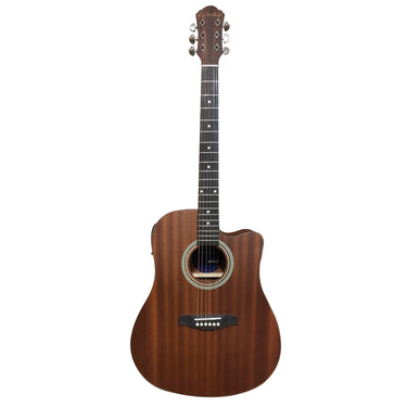 Guitarra Electroacustica La Sevillana Tx-100ceq Ms Tipo Texana